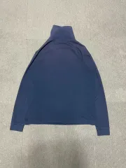 L.L.Bean ネイビー タートルネック 長袖Tシャツ J02592