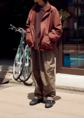 UNIQLO U ワイドフィット パラシュートゴー パンツ Lサイズ