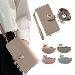 【新着商品】ケース 手帳型 手帳型 スマホカバー ケース アイフォン17 斜めがけ 肩掛け カード収納 ストラップ ねこ スタンド機能 猫柄 マグネット式 可愛い スマホケース 高級PU 17 肌感レザー 17 iPhone 手作り iPhone エレガント