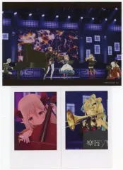 【中古】キャラカード えま★おうがすと＆立伝都々 チェキ風カード＆ブロマイドセット Day1 Eグループ 「バーチャルYouTuber にじさんじ歌謡祭2024」