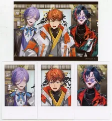 【中古】キャラカード 榊ネス＆北見遊征＆魁星 チェキ風カード＆ブロマイドセット Day3 Bグループ 「バーチャルYouTuber にじさんじ歌謡祭2024」