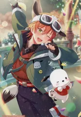 【中古】キャラカード ジェル(すとろべりーぷりんす)×ポチャッコ きらきらブロマイド 「すとぷり×サンリオキャラクターズ コラボグッズ」 きらきらブロマイドくじ景品