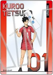 【中古】キャラカード 黒尾鉄朗(全身/名前入り) 「ハイキュー!! トレーディングクリアカード」