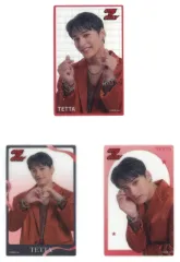 【中古】キャラカード TETTA(ONE N’ ONLY) ビジュアルクリアカード3枚セット 「EBiDANくじ～I’ll be with you forever.～」 E賞
