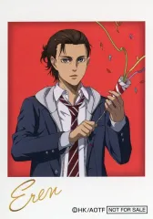 【中古】キャラカード エレン・イェーガー 特典ミニフォトカード 「進撃の巨人 The Final Season POP UP SHOP」 グッズ購入特典