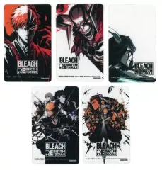 【中古】キャラカード 集合 クリアカード5種セット 「PS5/PS4ソフト BLEACH-ブリーチ- Rebirth of Souls」 アソビストア購入特典