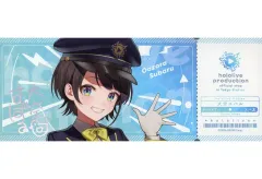 【中古】キャラカード 大空スバル 「バーチャルYoutuber ホロライブ hololive production official shop in Tokyo Station ランダムカード 記念硬券風 ver. Vol.3」