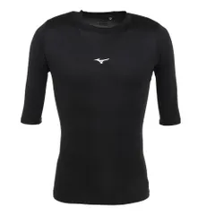MIZUNO(ミズノ) バイオギア(ローネック／七分袖) (12ja1c21) 09ブラック Sサイズ