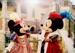 【中古】キャラカード ミッキーマウス＆ミニーマウス(手をつなぎ/UP) 写真 「イマジニング・ザ・マジック“10イヤーズ・オブ・ドリームス＆マジック” 第2弾」 東京ディズニーリゾート限定