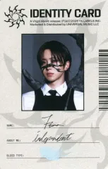 【中古】キャラカード FUMA(＆TEAM) アイデンティティカード 「CD Go in Blind (月狼) 通常盤」 封入特典