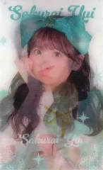 【中古】キャラカード 櫻井優衣 レンチキュラーカード 「FRUITS ZIPPER MV『かがみ』公開記念!ラッフルくじ」 E賞