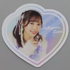 【中古】キャラカード 仲川瑠夏 ステッカーA(ルームウェア) 「FRUITS ZIPPER MV『かがみ』公開記念!ラッフルくじ」 F賞