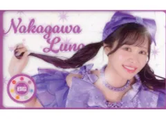 【中古】キャラカード 仲川瑠夏 クリアカードB(ステージ衣装) 「FRUITS ZIPPER MV『かがみ』公開記念!ラッフルくじ」 G賞