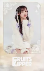 【中古】キャラカード 仲川瑠夏 ミニフォトカード 「FRUITS ZIPPER MV『かがみ』公開記念!ラッフルくじ」 10連特典