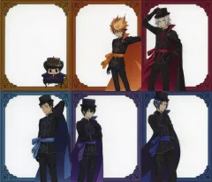 【中古】キャラカード 全6種セット 「家庭教師ヒットマンREBORN! in TSUTAYA アクリルカード ゴシックver.」