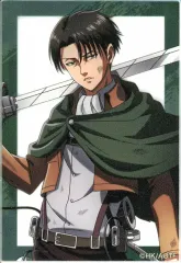 【中古】キャラカード リヴァイ・アッカーマン(半身) 「進撃の巨人 描き下ろし 戦いの後でver. トレーディングアクリルカード」