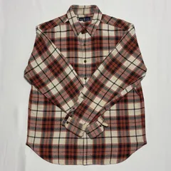 Ralph Lauren ラルフローレン チェックシャツ 長袖シャツ サイズ:160 カラー:オレンジ クリーム Y-95
