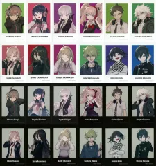 【中古】キャラカード 全24種セット 「ダンガンロンパシリーズ lackさんイラスト ヘッドフォンver. トレーディングイラストカード」
