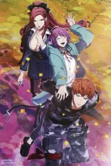 【中古】キャラカード 毒島メイソン理鶯＆飴村乱数＆勘解由小路無花果 MOVIE VISUAL CARD2 「映画 ヒプノシスマイク -Division Rap Battle-」 第10弾 来場者特典