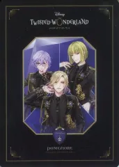 【中古】キャラカード ポムフィオーレ寮 「ディズニー ツイステッドワンダーランド 5th Anniversary POP-UP SHOP ～Dazzling～ オーロラカードコレクション」