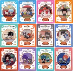 【中古】キャラカード 全12種セット 「銀魂×サンリオキャラクターズ POP UP STORE アクリルシート 01/(コラボイラスト/ミニキャラ)」