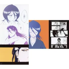 【中古】キャラカード 白哉＆ルキア 「BLEACH-ブリーチ- ブロマイド5枚セット」