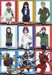 【中古】キャラカード 全9種セット ブロマイド 「機動戦士Gundam GQuuuuuuX フェアinアニメイト」 対象商品購入特典