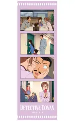 【中古】キャラカード コナン＆蘭＆小五郎＆英理(場面写) 「名探偵コナン キャラクリアフォト」