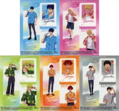 【中古】キャラカード 全5種セット クリアシート 「忘却バッテリー×ローソン キャンペーン」 対象お菓子購入特典