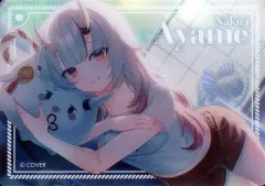 【中古】キャラカード 百鬼あやめ(夏休み衣装) 「バーチャルYouTuber ホロライブ×ローソン フォト風カード」