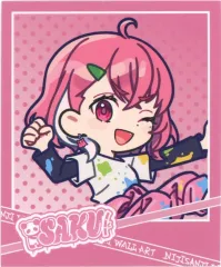【中古】キャラカード 笹木咲2 フォト風カード 「DMMスクラッチ! バーチャルYouTuber にじさんじ WALL ART スクラッチ」 E-4賞