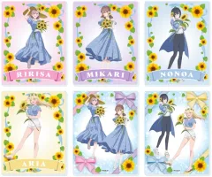 【中古】キャラカード 全6種セット 「アクリルカード 2.5次元の誘惑 03.ひまわりver. 描き下ろしイラスト」