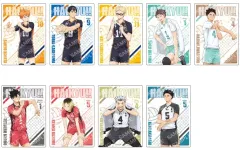 【中古】キャラカード ノーマル全9種セット 「ハイキュー!! ホログラムクリアカードコレクション 肩ならし～準備体操～」