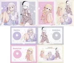 【中古】キャラカード 全8種セット 「Re：ゼロから始める異世界生活 トレーディングブロマイド エミリアの誕生日生活2025ver.」