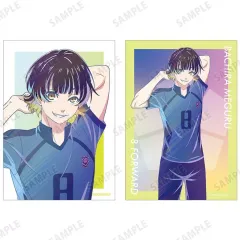 【中古】キャラカード 蜂楽廻 描き下ろし 試合前の準備中ver. Ani-Art clear label ブロマイド2枚セット 「TVアニメ ブルーロック」