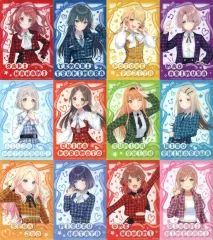 【中古】キャラカード 全12種セット オリジナル クリアカード 「学園アイドルマスター×セブンイレブン」 対象商品購入特典