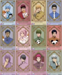 【中古】キャラカード 集合(等身) 特製キラキラカードセット(12枚セット) 「黒子のバスケ 中華街ミッション」 きゃらなぞ 達成賞A