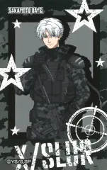 【中古】キャラカード X(スラー/有月憬/半身) 「SAKAMOTO DAYS in 東京タワー ミニフォトカードコレクション サバイバルゲームver.」