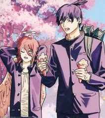 【中古】キャラカード 早川アキ＆天使の悪魔 藤本タツキ先生描き下ろしビジュアルカード 「劇場版 チェンソーマン レゼ篇」 入場者プレゼント第三弾