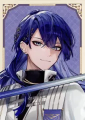 【中古】キャラカード 長尾景(レア/箔押し) 「バーチャルYouTuber にじさんじ NIJISANJI Knight ランダムコレクションカード」