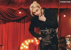 【中古】キャラカード ヒョンジン(Stray Kids)/右手腰・背景赤 ランダムトレーディングカード 「CIRCUS」 リリース記念グッズ