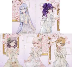 【中古】キャラカード 全5種セット オリジナルキャラクターカード 「CD プロジェクトセカイ カラフルステージ! feat. 初音ミク 25時、ナイトコードで。 / 余花にみとれて/D/N/A」 初回生産分限定封入特典