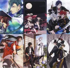 【中古】ポストカード(キャラクター) 描き下ろしポストカード6枚セット 「C92 刀剣乱舞-ONLINE- 2017夏コミセット」 会場購入特典