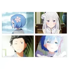【中古】ポストカード(キャラクター) Re：ゼロから始める異世界生活 ポストカードセット vol.3(4枚セット)