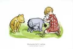 【中古】ポストカード(キャラクター) しっぽ ポストカード 「クマのプーさん展」