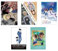 【中古】ポストカード(キャラクター) 名探偵コナン ポストカードセットA(5枚組)