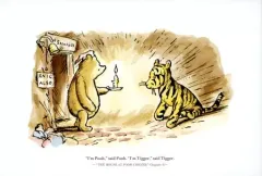 【中古】ポストカード(キャラクター) ろうそく ポストカード 「クマのプーさん展」