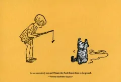 【中古】ポストカード(キャラクター) 風船が打たれた 活版ポストカード 「クマのプーさん展」