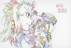 【中古】ポストカード 煉獄杏寿郎(宇髄天元/甘露寺蜜璃/右向き) 展示原画ポストカード 「鬼滅の刃 キャラクター絵巻カフェ in ufotable Cafe 第五期」