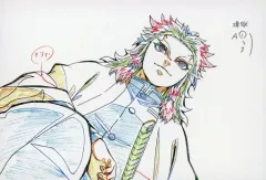 【中古】ポストカード 煉獄杏寿郎(見下ろし) 展示原画ポストカード 「鬼滅の刃 キャラクター絵巻カフェ in ufotable Cafe 第五期」